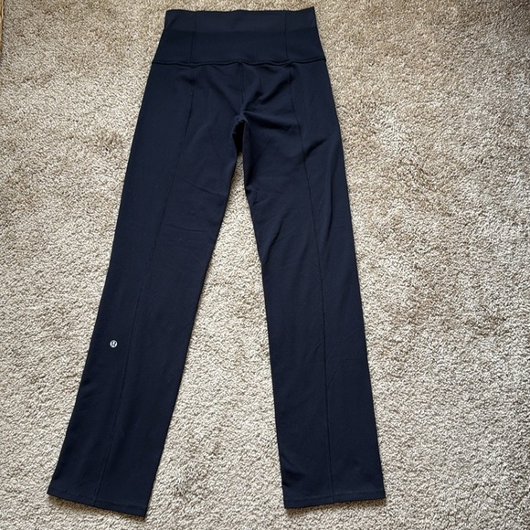 Lululemon Straight-Up Double Waistband Legging Pant *Full-On Luon Black - Picture 6 of 11